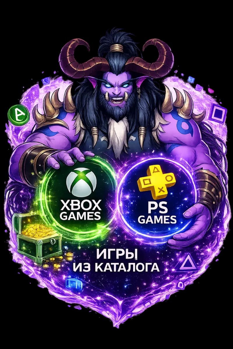 Игры из каталога Xbox и PlayStation